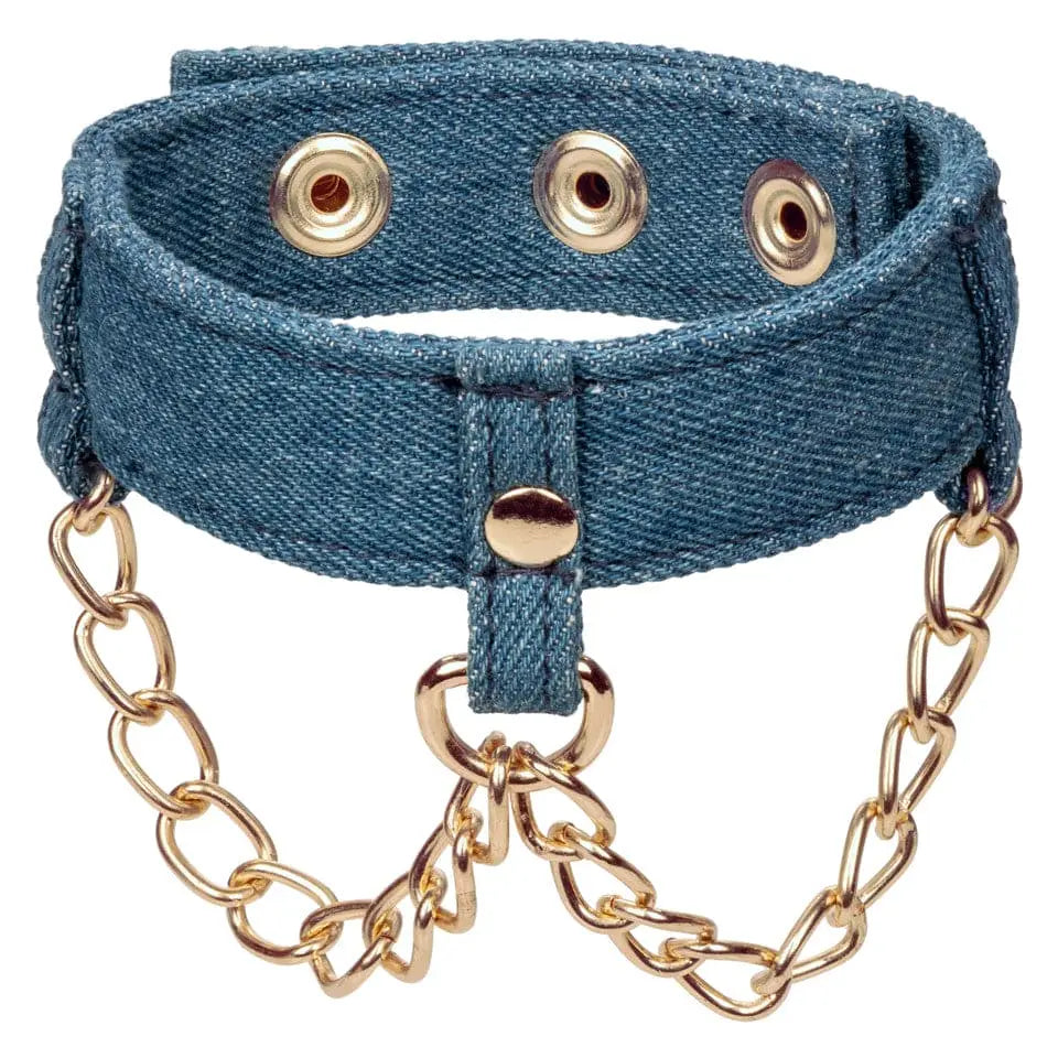 Ride 'em™ Premium Denim Collection Ankle Cuffs - Rolik®