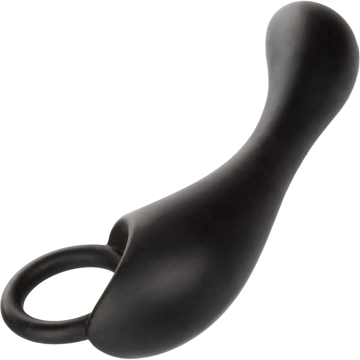 CalExotics® Dr. Joel Kaplan Silicone Prostate Locator - Ergonomic Anal Probe Black