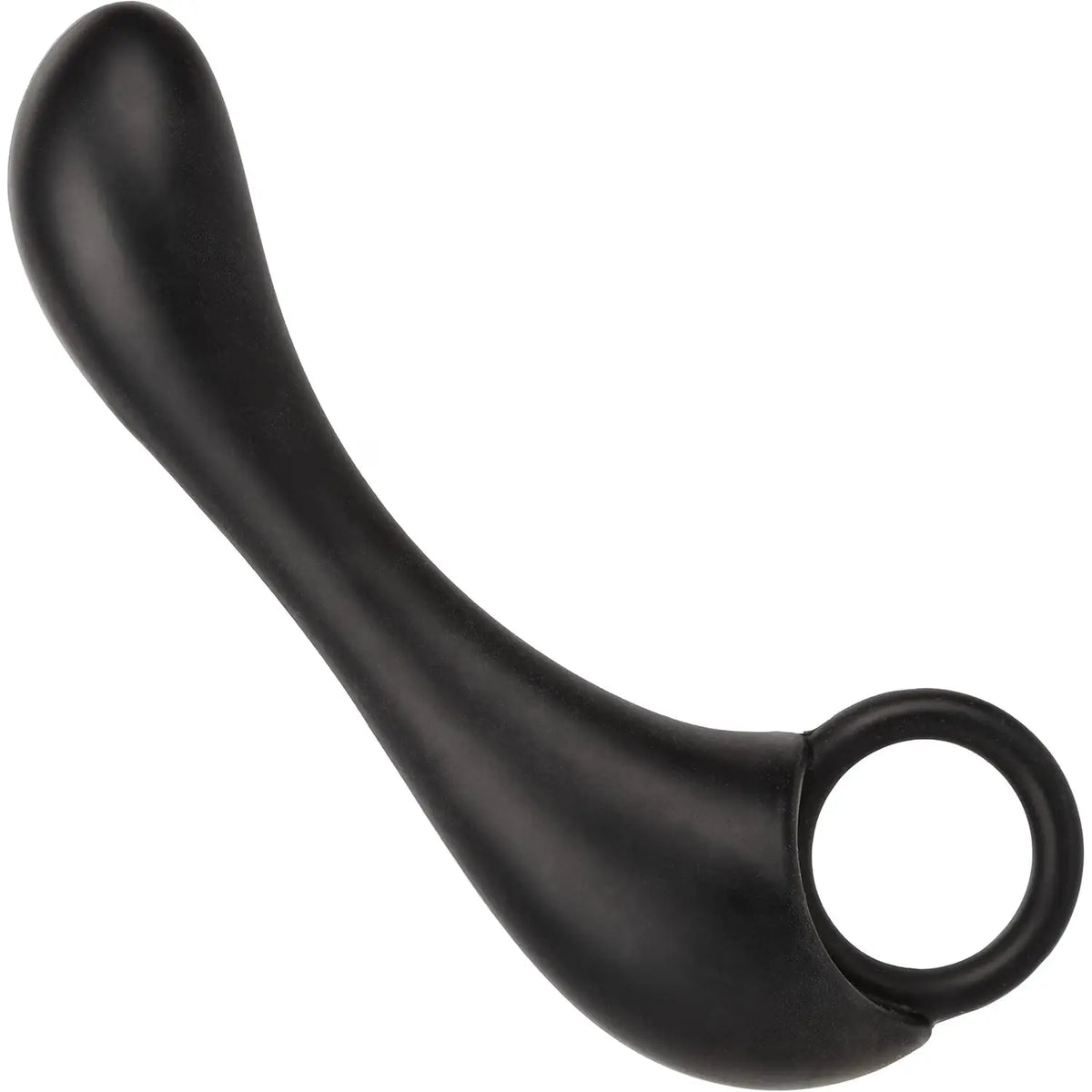 CalExotics® Dr. Joel Kaplan Silicone Prostate Locator - Ergonomic Anal Probe Black