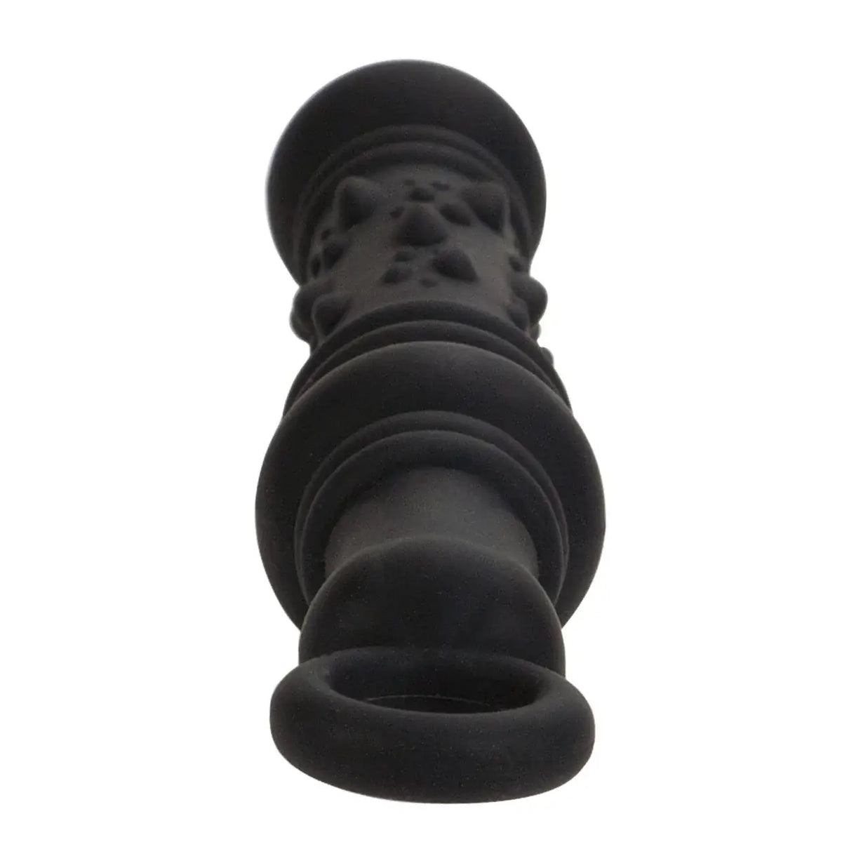 CalExotics® Dr. Joel Kaplan Silicone Prostate Probe - Textured Anal Stimulator Black
