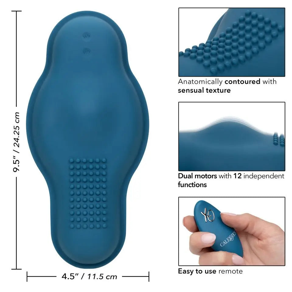 Dual Rider™ Remote Control Bump & Grind Vibrator - Rolik®