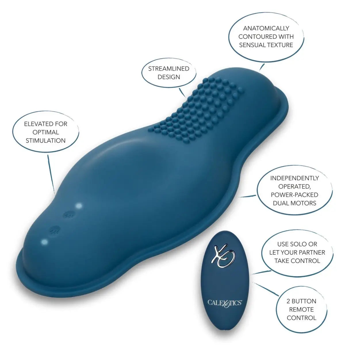 Dual Rider™ Remote Control Bump & Grind Vibrator - Rolik®