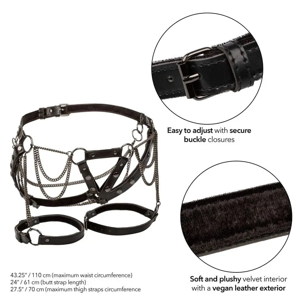 Euphoria Collection Thigh Harness With Chains - Rolik®
