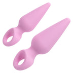 CalExotics® First Time® Booty Probe Duo – Beginner Anal Set Pink