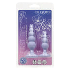 CalExotics® First Time® Crystal Beaded Duo – Beginner Anal Probe Set Lilac