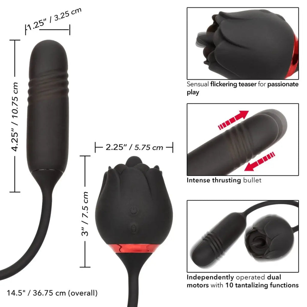 French Kiss™ Elite Romeo Flickering Teaser - Rolik®