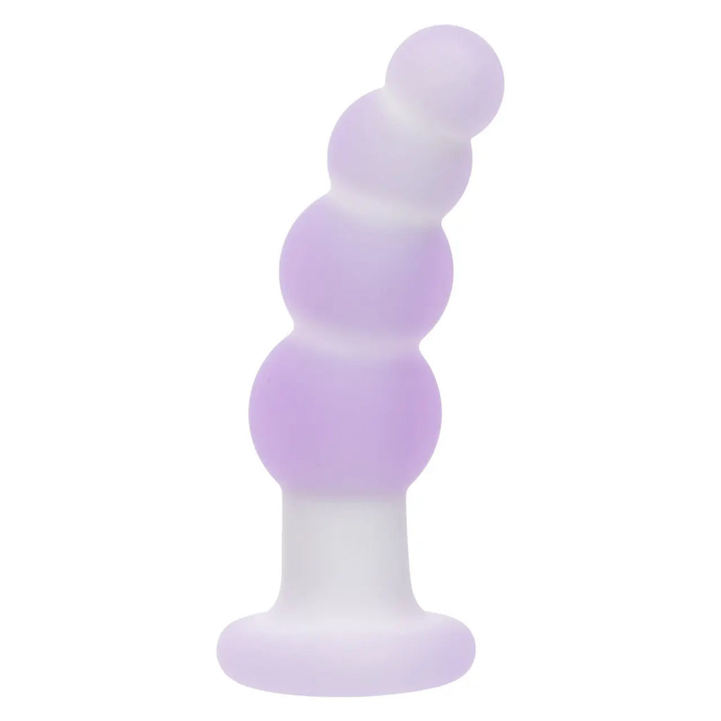 CalExotics® Lavender Haze™ Beaded Curved Vibrating Probe