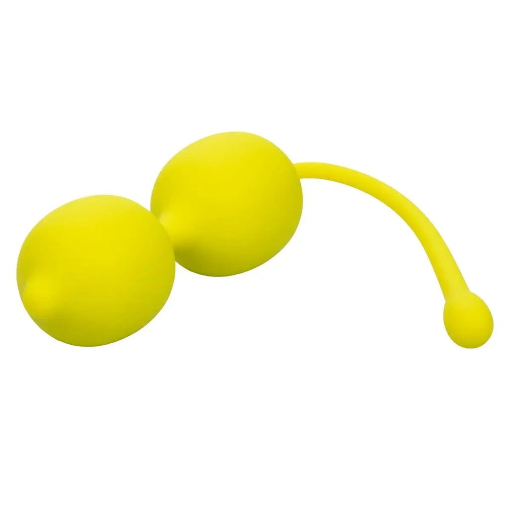 CalExotics® Lemon 2 - Piece Kegel Training Set - Rolik®