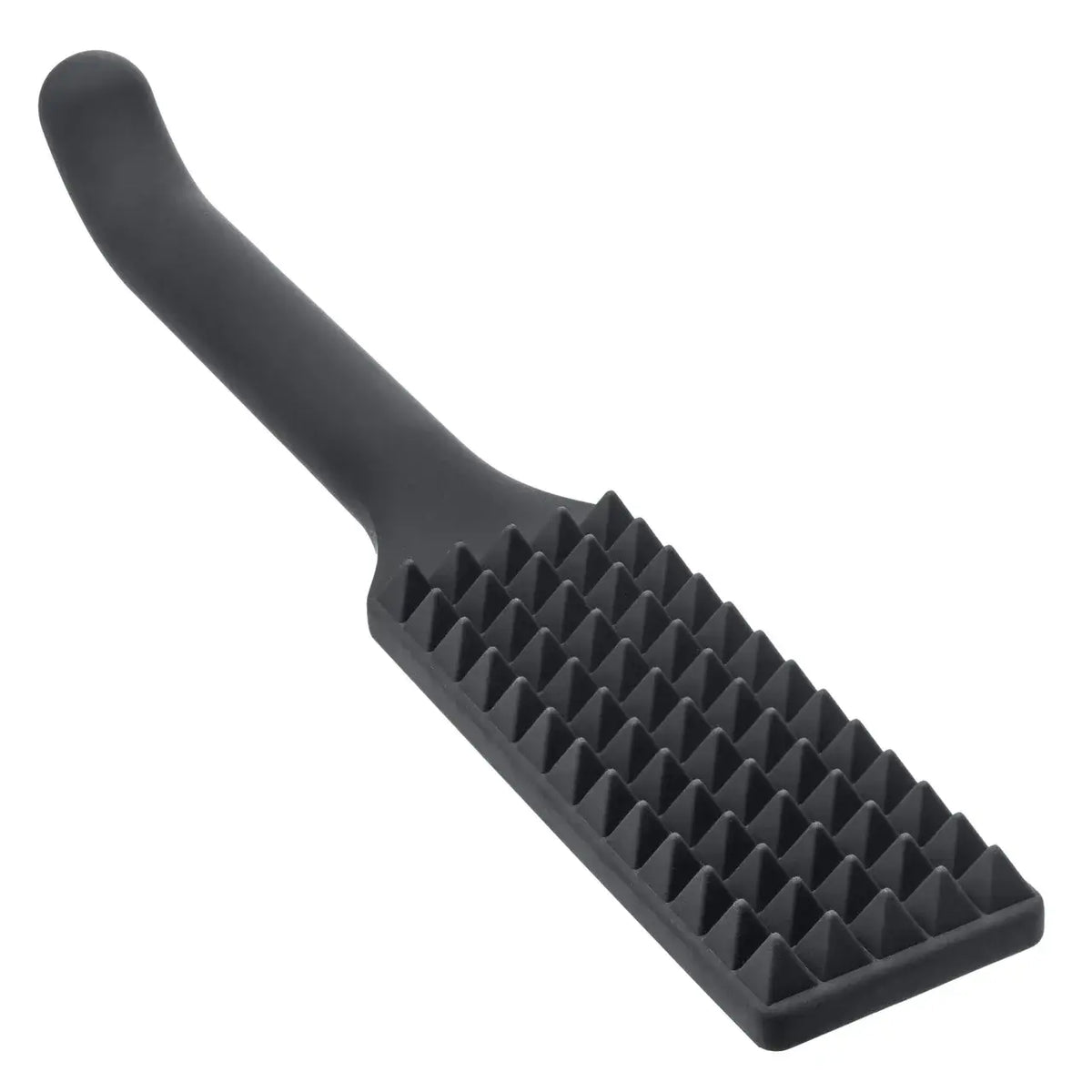 CalExotics® Nocturnal Collection Dual-Ended Silicone Spiked Paddle Black