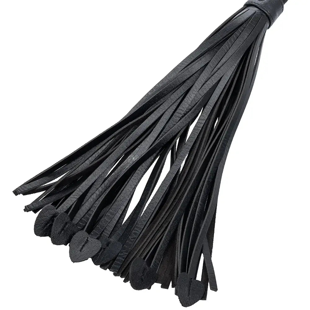 CalExotics® Nocturnal® Collection Heart Throb Flogger Black