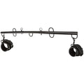 CalExotics® Nocturnal® Collection Spreader Bar with Cuffs Black