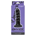 Black Onyxxx™ Rechargeable Rippled Probe