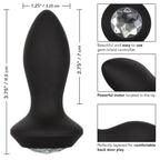 Power Gem® Vibrating Petite Crystal Anal Probe - Rolik®