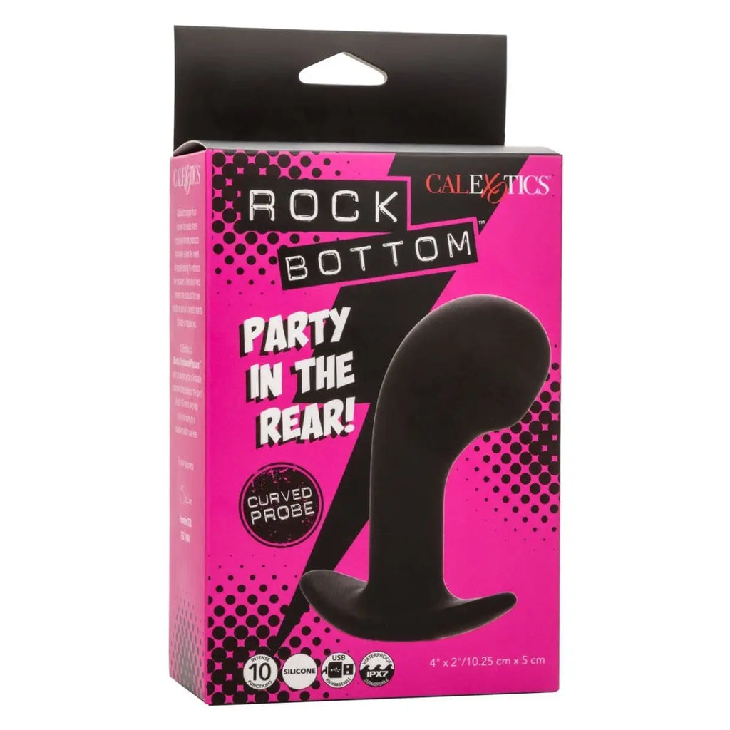 Rock Bottom™ Curved Vibrating Probe - Rolik®