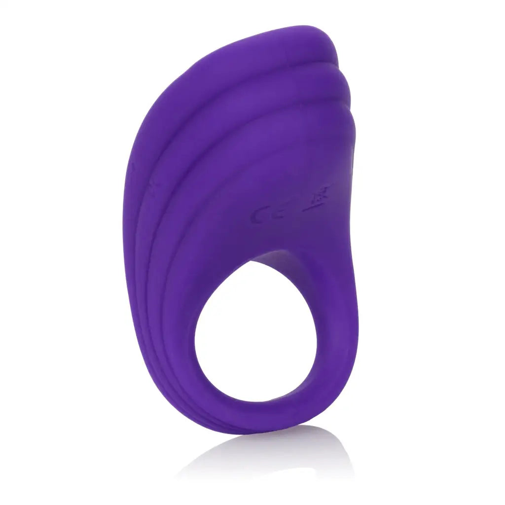 CalExotics® Silicone Passion Enhancer Vibrating C - Ring - Rolik®