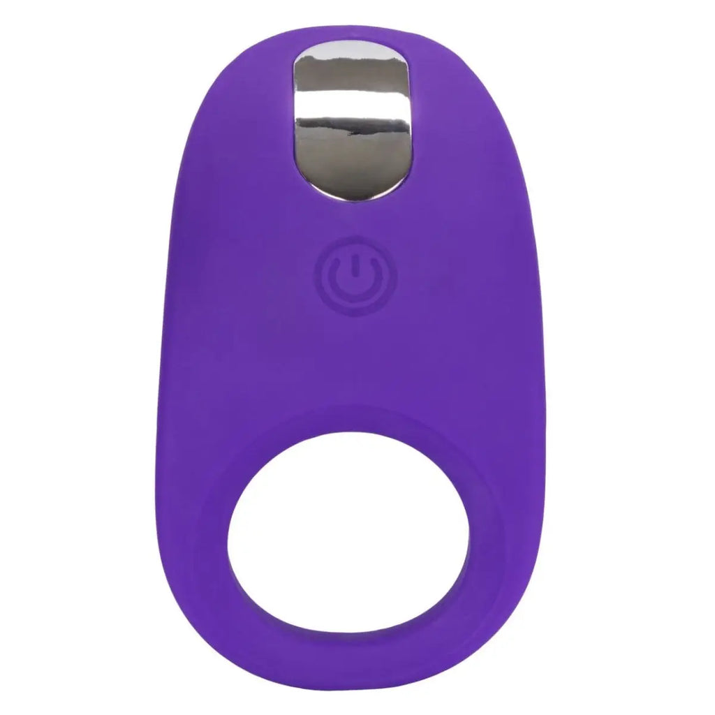 CalExotics® Silicone Passion Enhancer Vibrating C - Ring - Rolik®