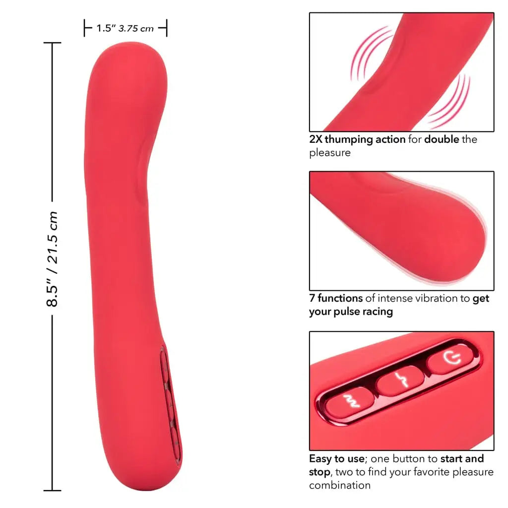 CalExotics® Throb Thumper Vibrator - Rolik®