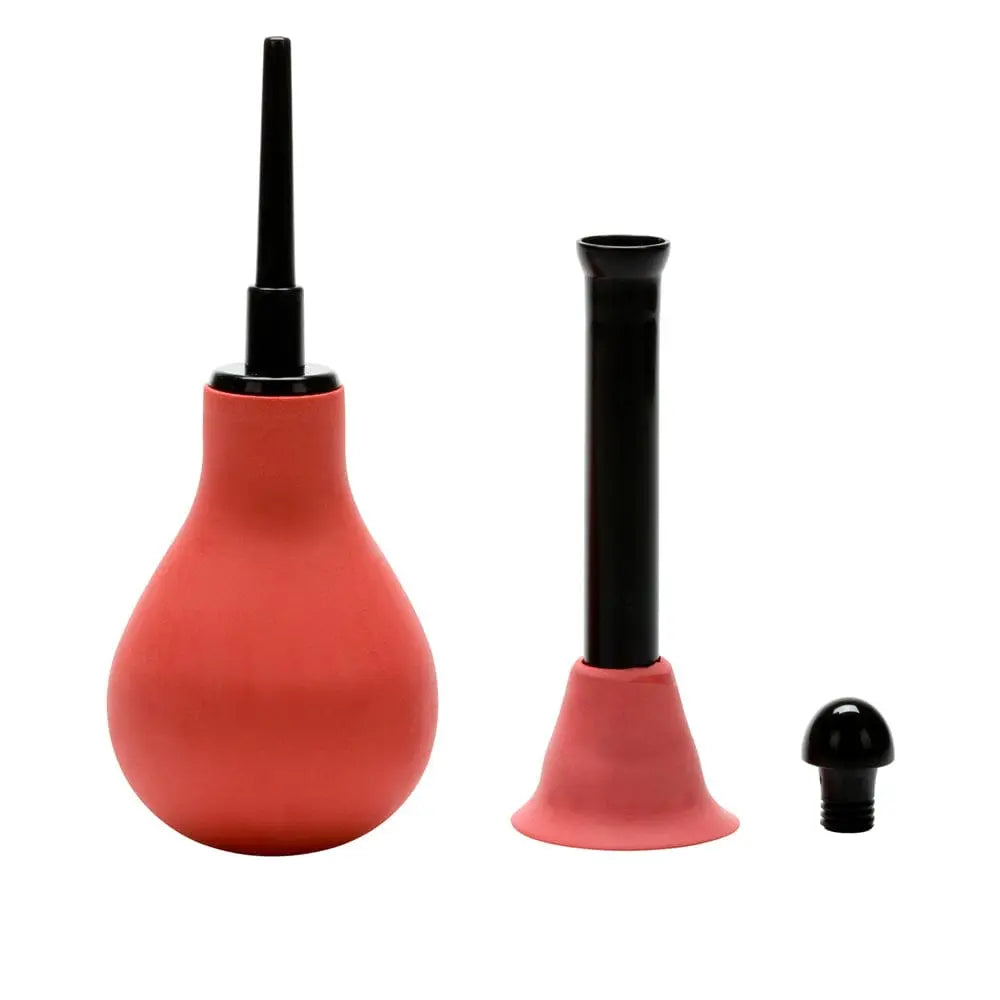 CalExotics® Vulcanite Anal Douche™ - Rolik®