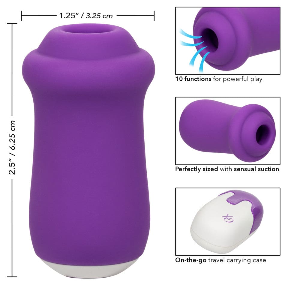 CalExotics® Sugar Rush Suction Stimulator - Rolik®