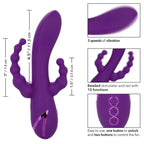 California Dreaming® Long Beach Bootylicious Vibrator - Rolik®