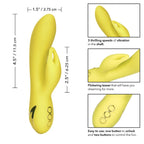 California Dreaming® Venice Vixen Rabbit Vibrator - Rolik®