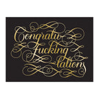 Calligraphuck You're F*cking Awesome Notecards 12 - Pack - Rolik®