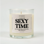 A Candle For Sexy Time Glass CLEAN COTTON