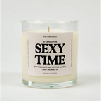 A Candle For Sexy Time Glass SEA SALT + AMBER