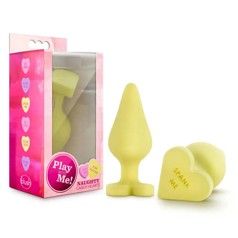 Candy Hearts Butt Plug Naughtier Heart for Adults