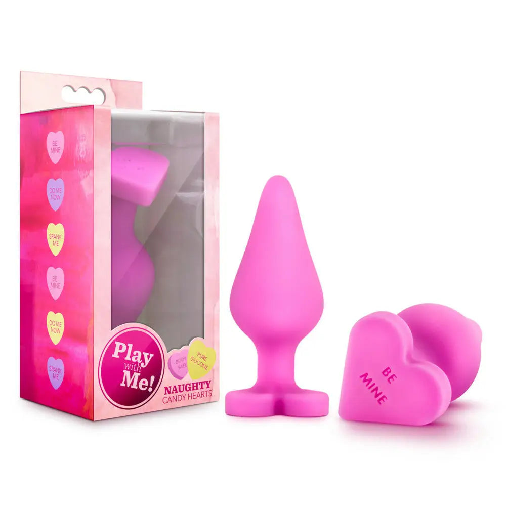 Candy Hearts Butt Plug Naughtier Heart for Adults