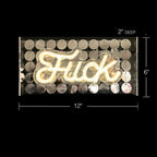 Candyprints® F*ck LED Light Up Sign - Lighting