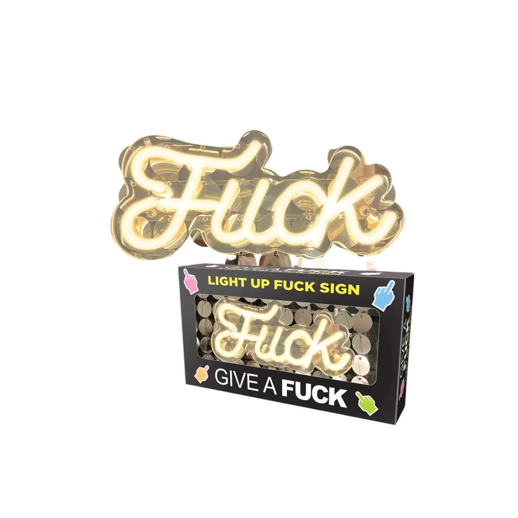 Candyprints® F*ck LED Light Up Sign - Lighting