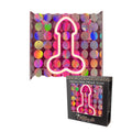 Candyprints® Glitterati Penis Party LED Neon Pink Sign - Lighting