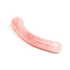 Pink Chakrubs Heart Curve Rose Quartz Wand