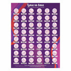Love to Love® Chasing Memories Scratch Off Intimate Bucket List - Rolik®