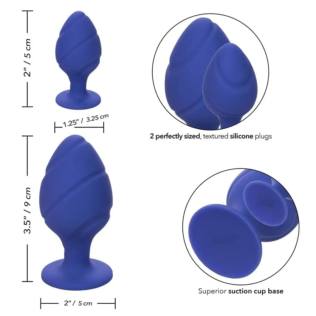 Cheeky™ Anal Plugs Set of 2 - Rolik®