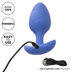 Cheeky™ Vibrating Glow - In - The - Dark Large Butt Plug - Rolik®