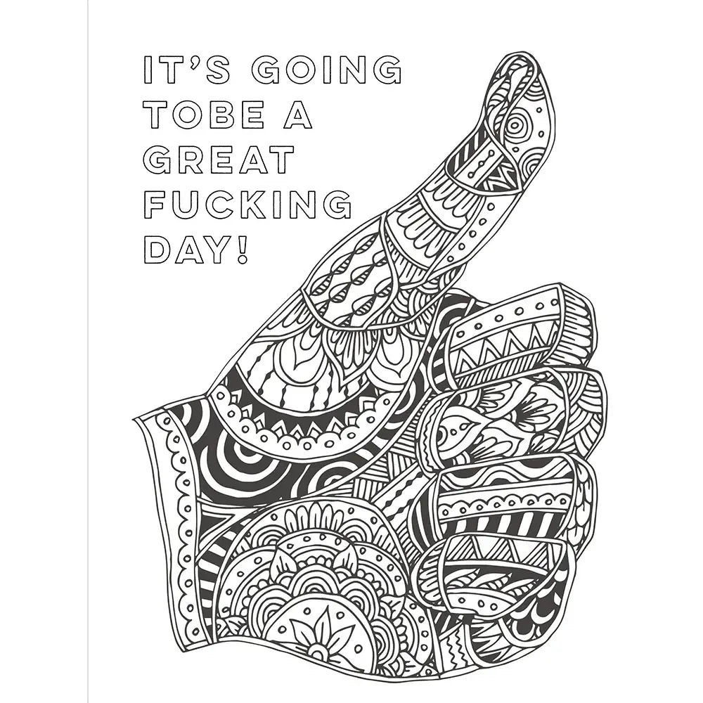 Cheer the F*ck Up Coloring Book - Books