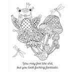 Cheer the F*ck Up Coloring Book - Books
