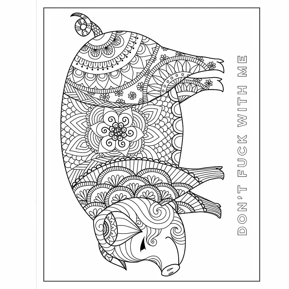 Chill the F*ck Out Coloring Book - Books