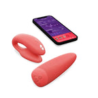 Chorus Couples Remote Smart Vibrator - Coral