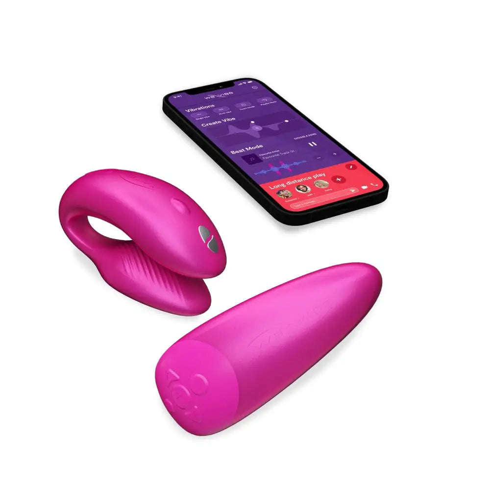 Chorus Couples Remote Smart Vibrator - Pink
