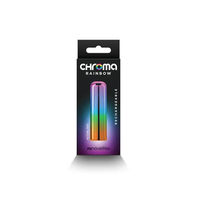 Chroma Rainbow Small Rechargeable Vibrator - Rolik®