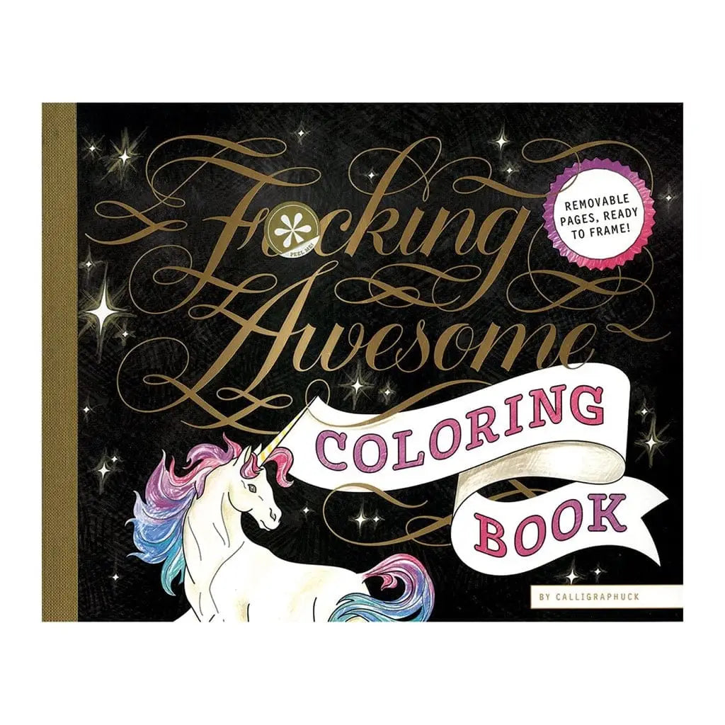 Calligraphuck F*cking Awesome Coloring Book - Rolik®
