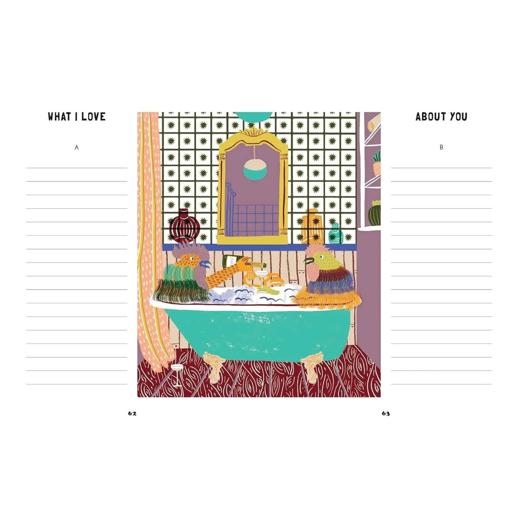 Date Night In: A Journal for Couples: Spark Conversation & Connection - Rolik®