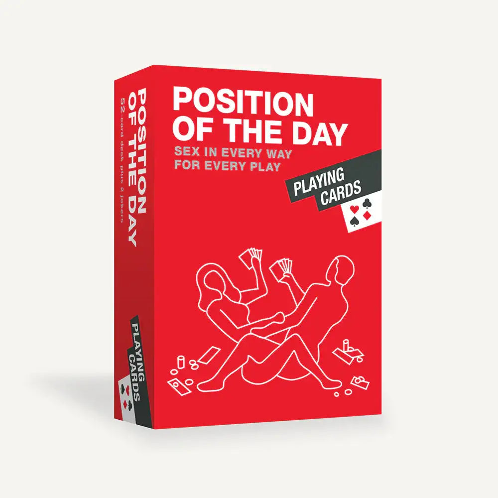 Chronicle Books Position of the Day Playing Cards - 52 Sex Positions Deck