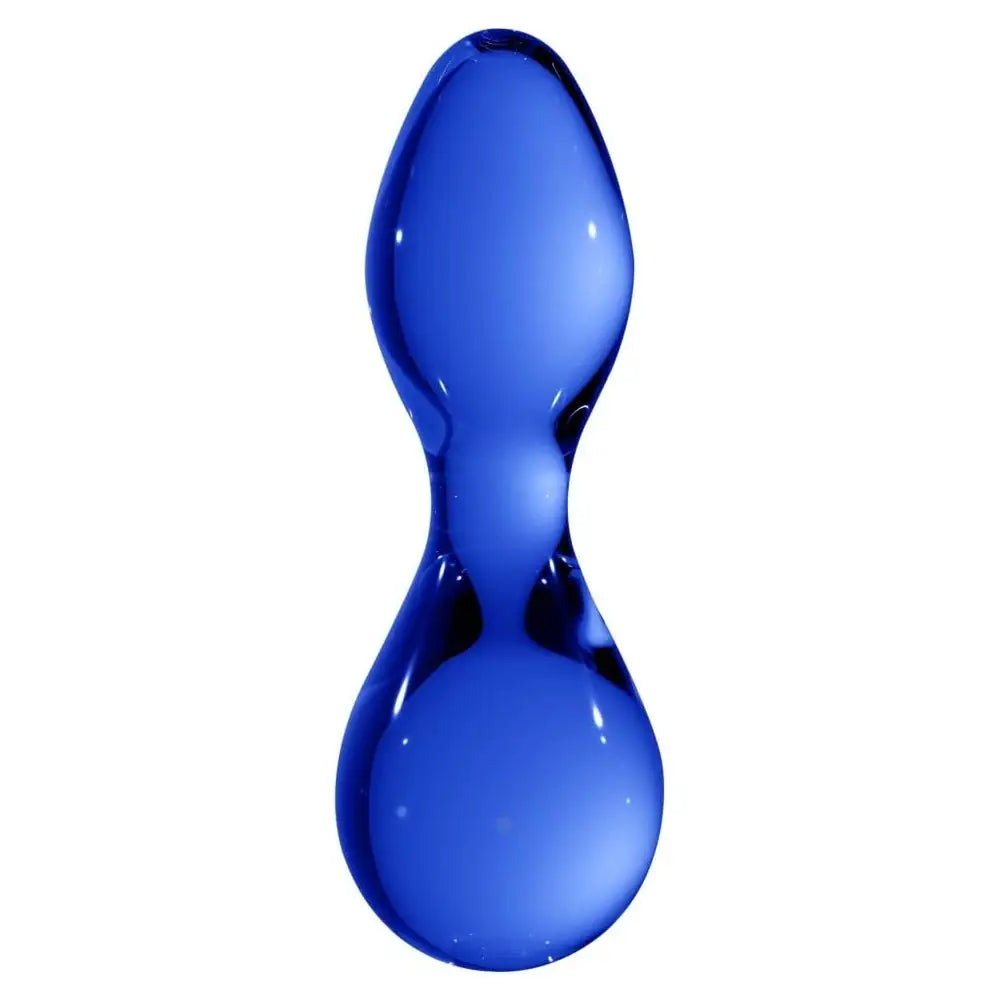 Chrystalino Seed Glass Dildo - Blue