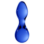 Chrystalino Seed Glass Dildo - Blue