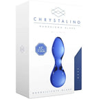 Chrystalino Seed Glass Dildo - Blue