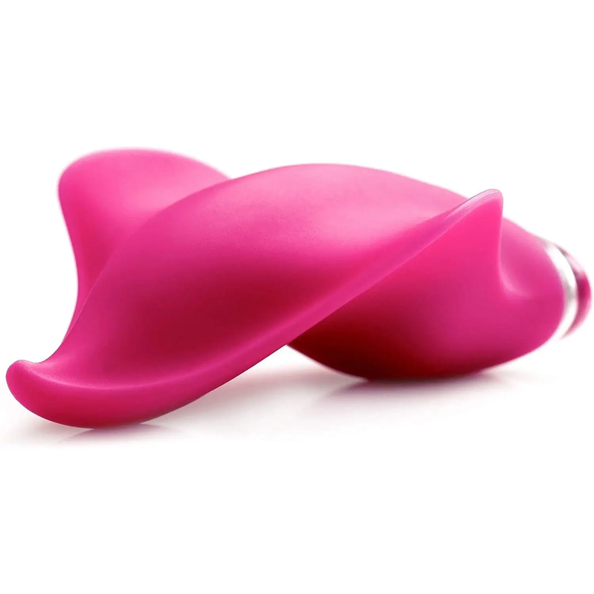 Clandestine Devices Mimic Plus Vibrator - Rechargeable Palm Massager with Precision Tip Magenta